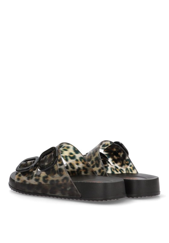 Chanclas sandalias playa mujer IGOR habana leo leopardo