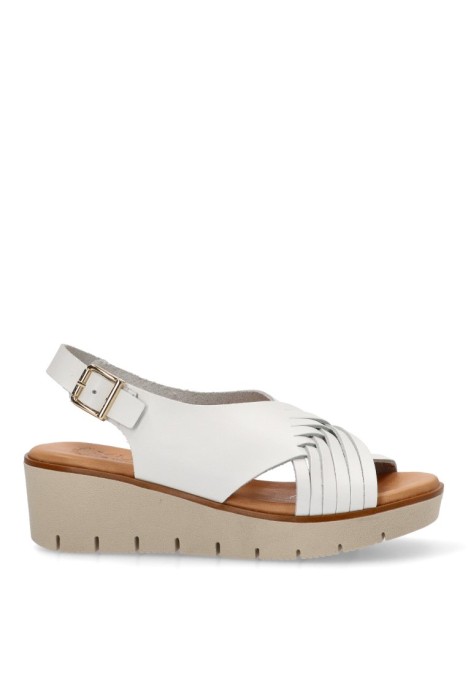 Sandalia mujer YULIA TK 2451 blanco