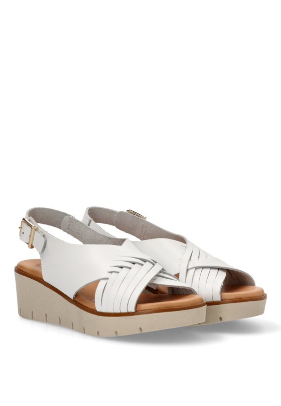 Sandalia mujer YULIA TK 2451 blanco