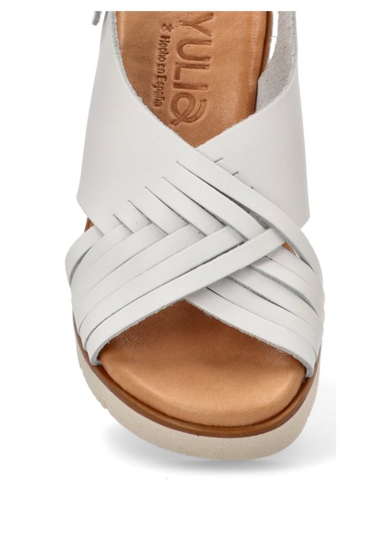 Sandalia mujer YULIA TK 2451 blanco