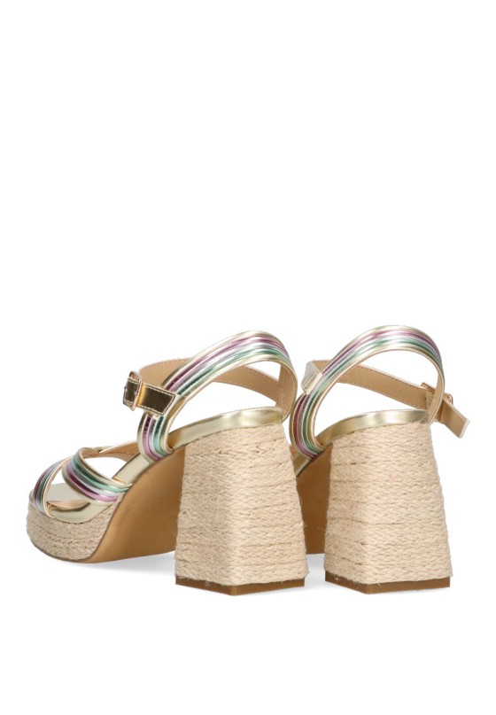 Sandalia mujer ETIKA 30007 multicolor