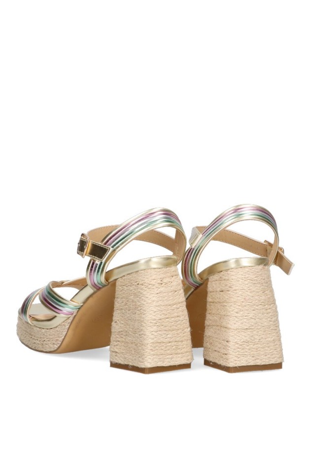 Sandalia mujer ETIKA 30007 multicolor