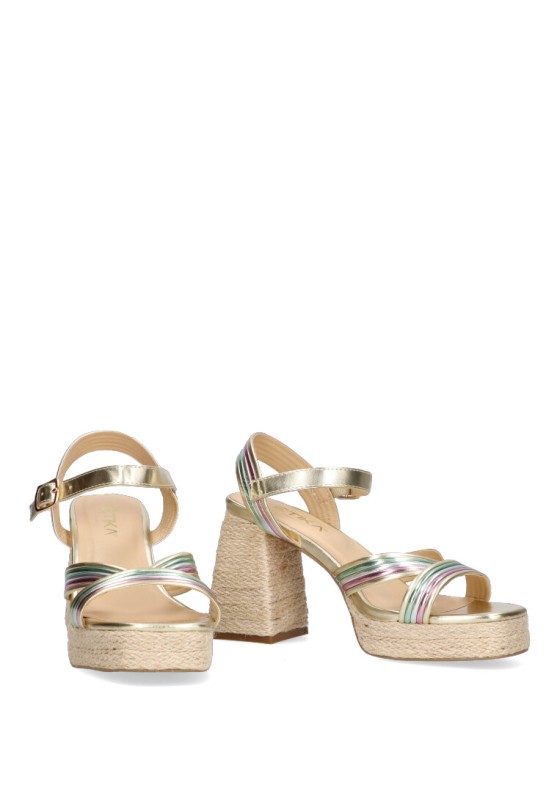 Sandalia mujer ETIKA 30007 multicolor