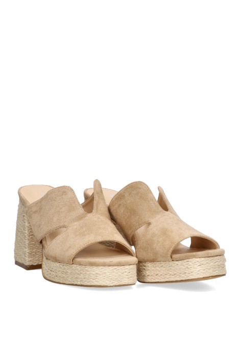 Sandalia mujer ETIKA 30009 taupe