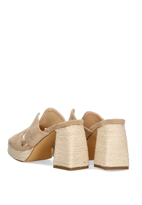 Sandalia mujer ETIKA 30009 taupe