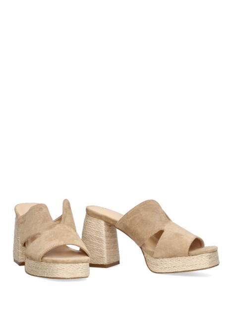 Sandalia mujer ETIKA 30009 taupe