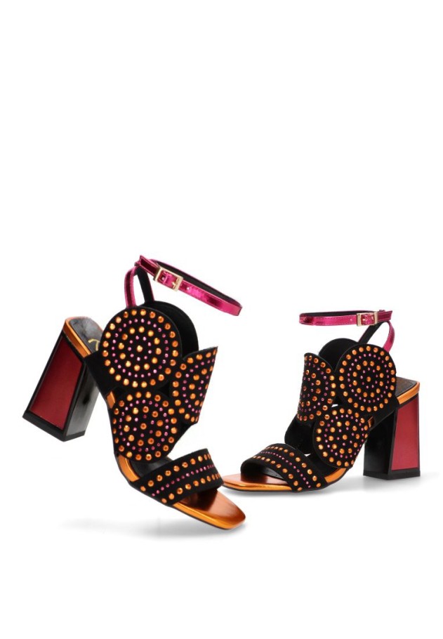 Sandalia mujer  85604d negro