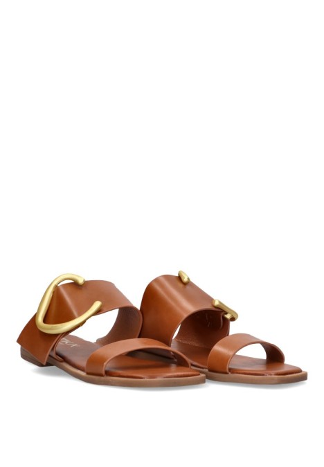 Sandalia mujer ETIKA 10049 camel