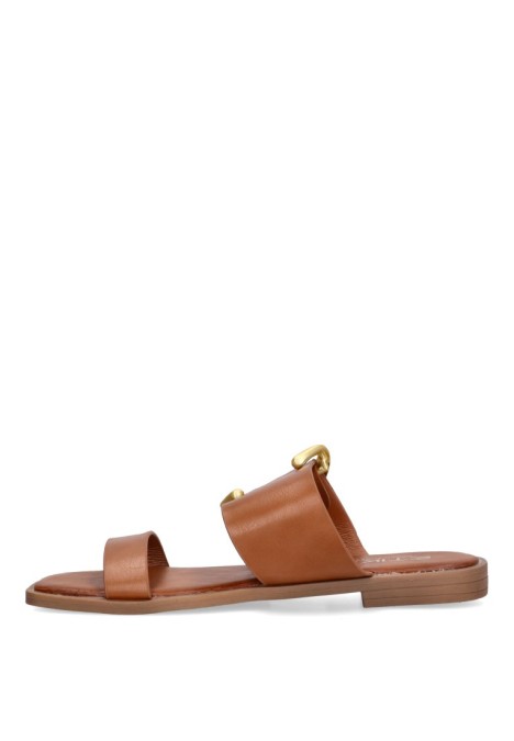 Sandalia mujer ETIKA 10049 camel