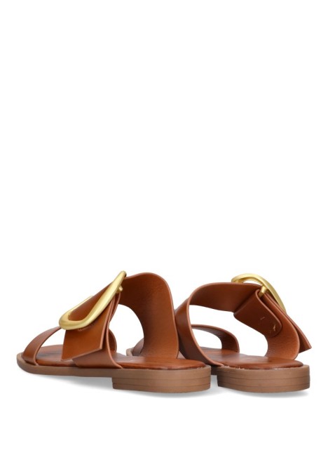 Sandalia mujer ETIKA 10049 camel