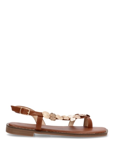 Sandalia mujer Luna Collection 60-2070 camel