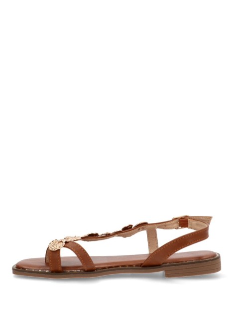 Sandalia mujer Luna Collection 60-2070 camel