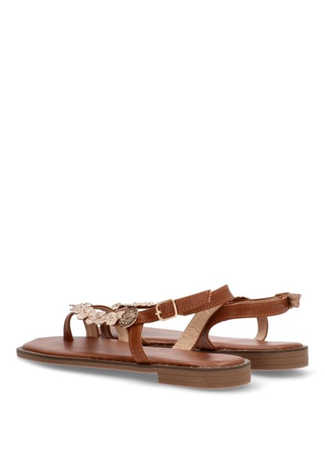 Sandalia mujer Luna Collection 60-2070 camel