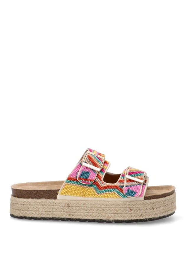 Sandalia mujer ETIKA 10062 multicolor
