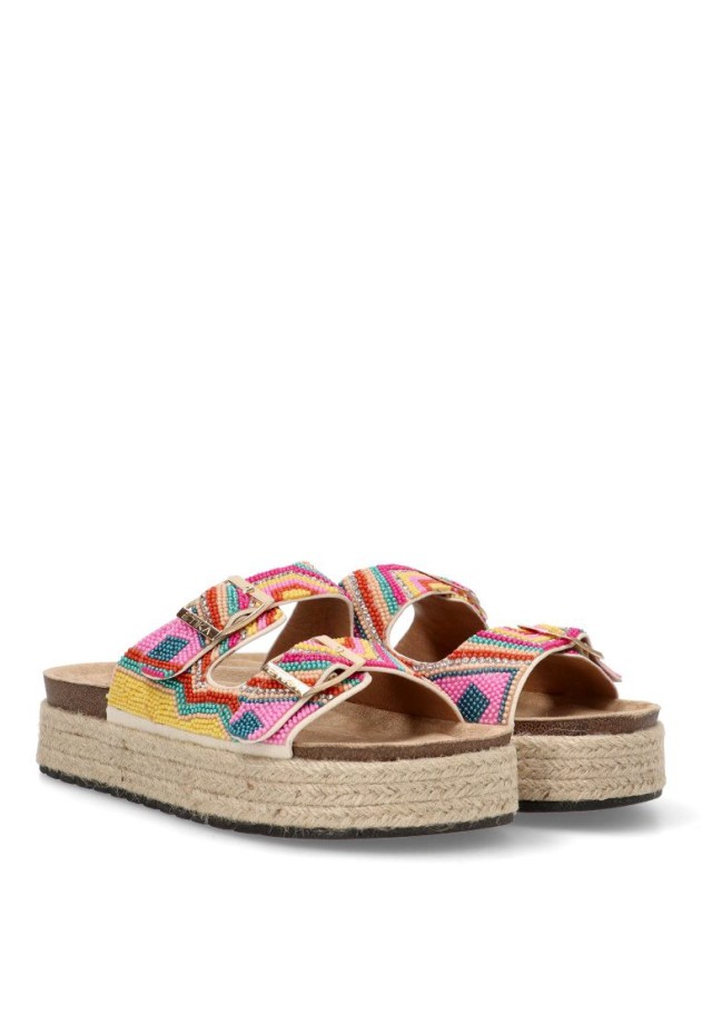 Sandalia mujer ETIKA 10062 multicolor