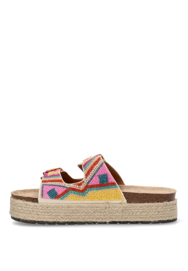 Sandalia mujer ETIKA 10062 multicolor