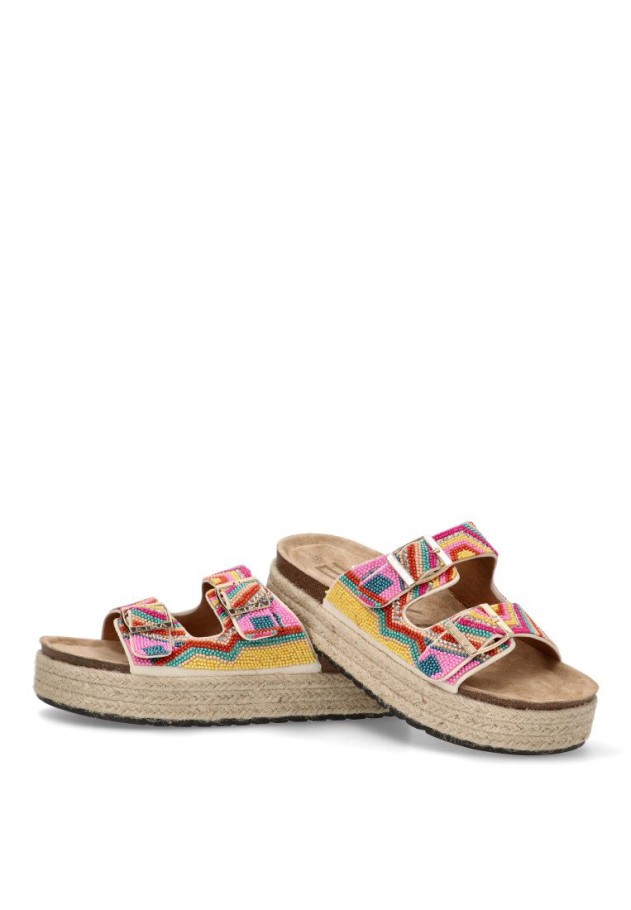 Sandalia mujer ETIKA 10062 multicolor