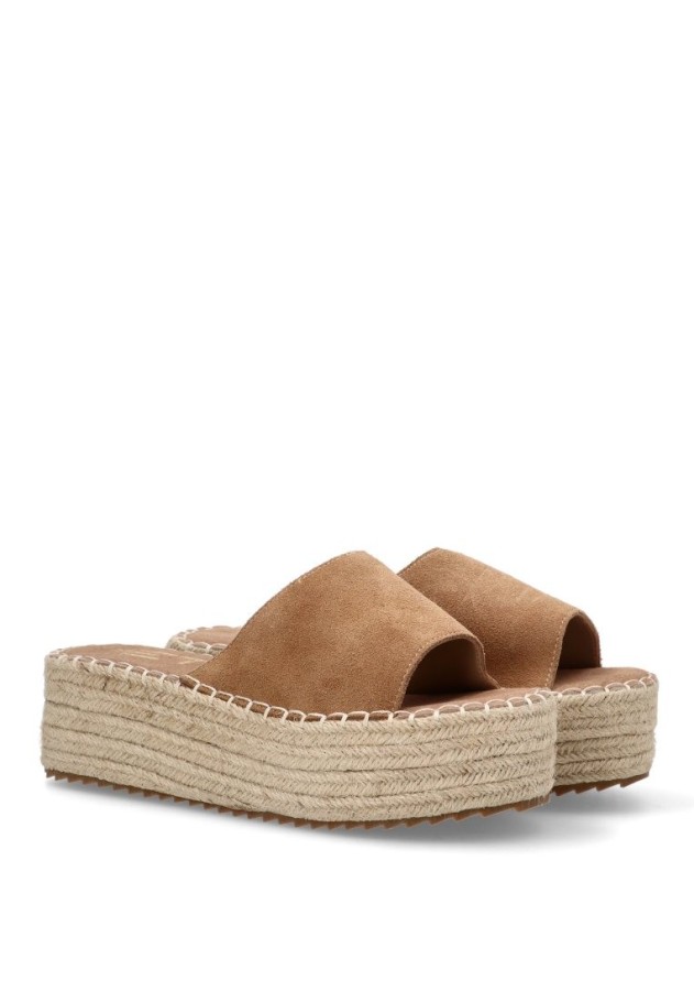 Sandalia mujer ETIKA 10056 camel