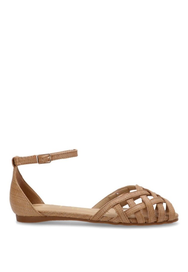 Sandalia mujer ETIKA 10124 camel