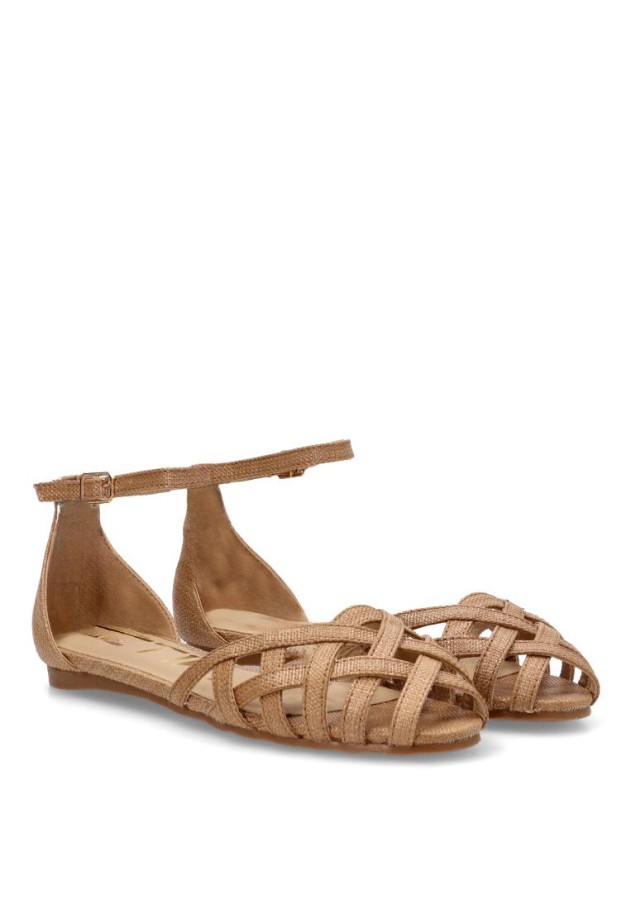 Sandalia mujer ETIKA 10124 camel