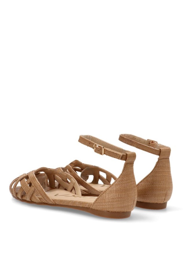 Sandalia mujer ETIKA 10124 camel