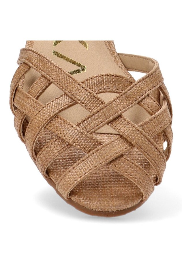 Sandalia mujer ETIKA 10124 camel