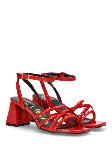 Sandalia mujer ETIKA 90005 rojo
