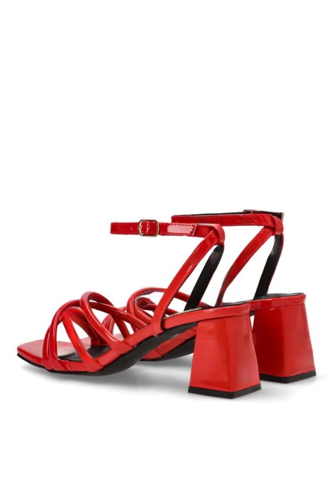 Sandalia mujer ETIKA 90005 rojo