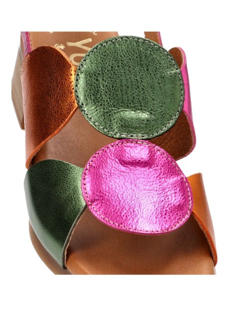 Sandalia mujer YULIA TK 2684 multicolor