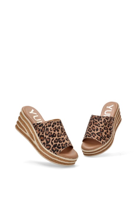 Sandalia mujer VALERIA´S 1962 leopardo