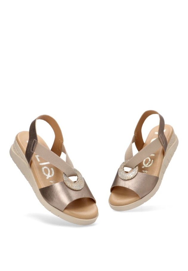 Sandalia mujer VALERIA´S 2036 oro