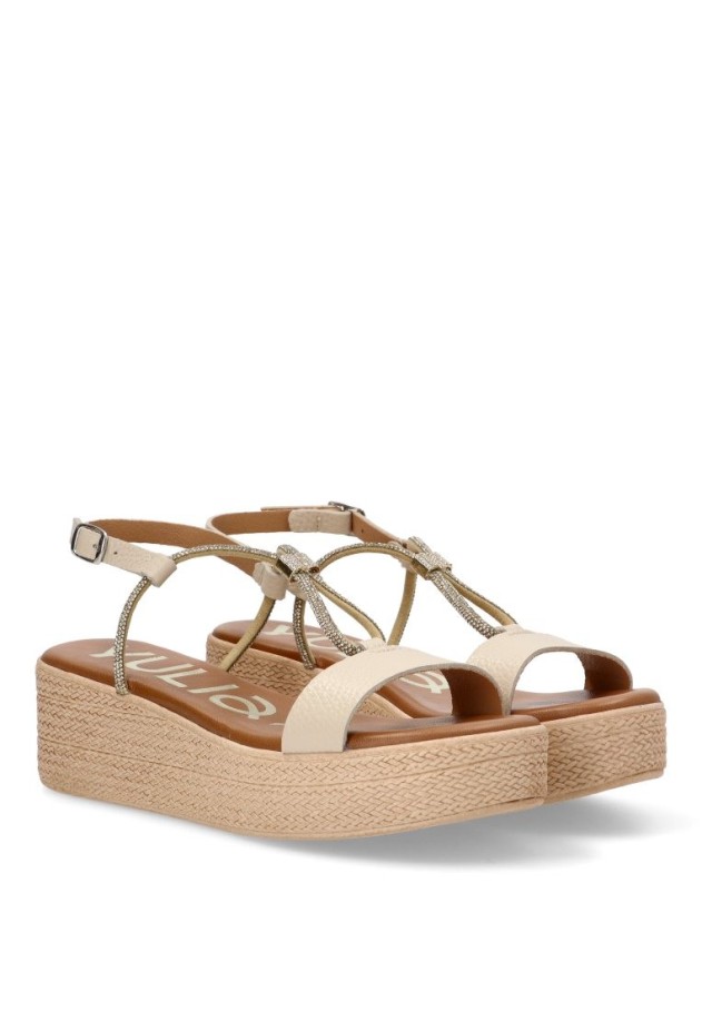 Sandalia mujer YULIA 424 beige
