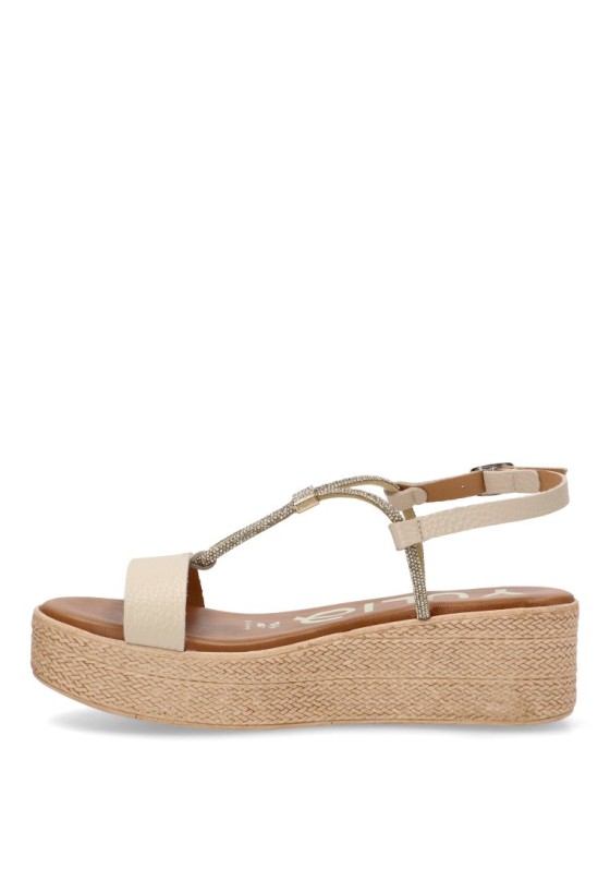 Sandalia mujer YULIA 424 beige