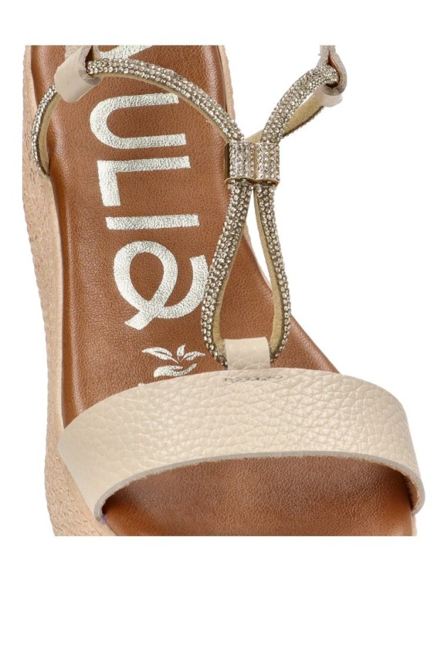 Sandalia mujer YULIA 424 beige
