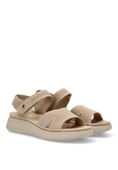 Sandalia mujer AMARPIES abz28660 beige