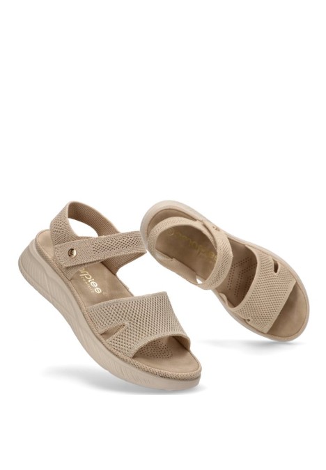 Sandalia mujer AMARPIES abz28660 beige