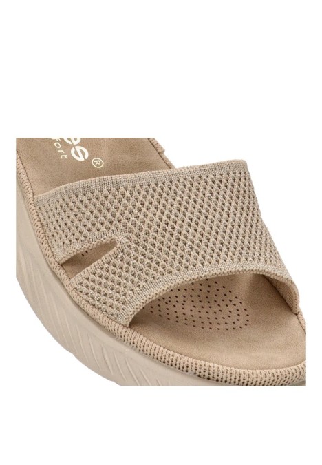 Sandalia mujer AMARPIES abz28660 beige