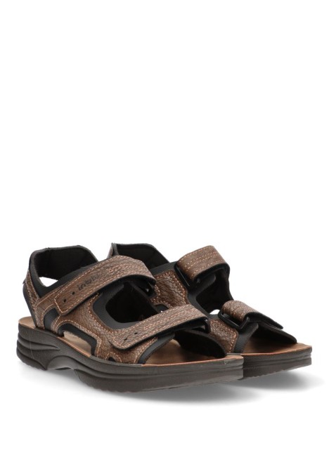 Sandalia hombre Luna Collection ry29 marron