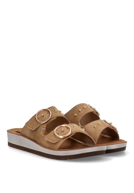 Sandalia mujer Luna Collection cp54 taupe