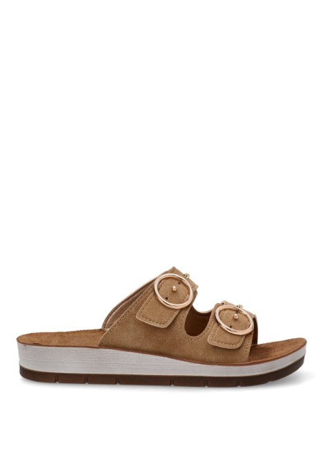 Sandalia mujer Luna Collection cp54 taupe