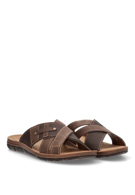Sandalia hombre Luna Collection vt09 marron