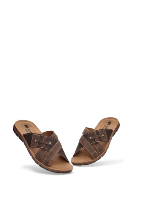 Sandalia hombre Luna Collection vt09 marron