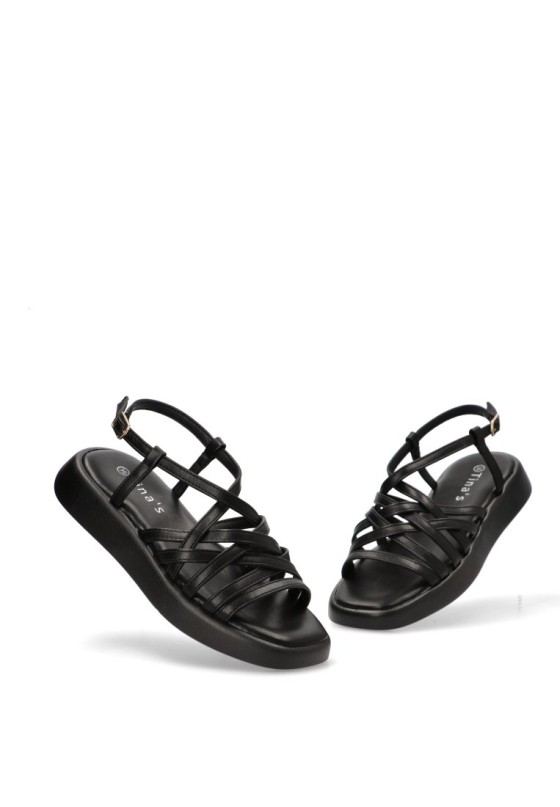 Sandalia mujer TINA´S 5136 negro