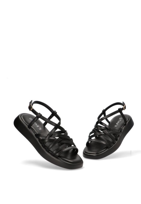 Sandalia mujer TINA´S 5136 negro