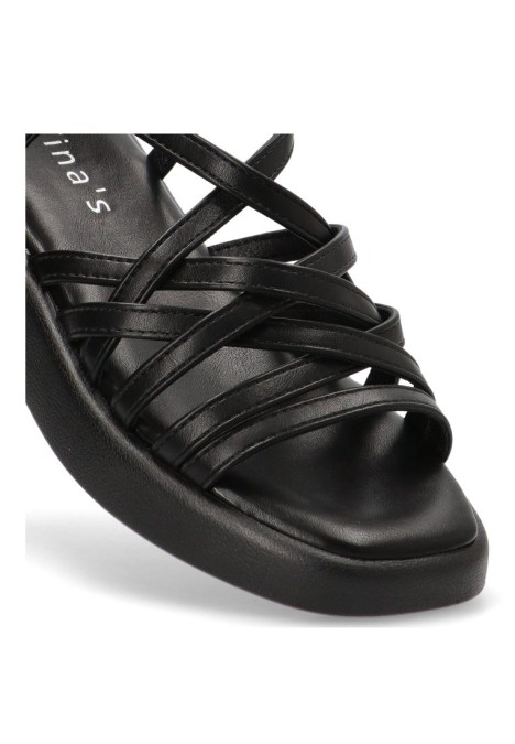 Sandalia mujer TINA´S 5136 negro