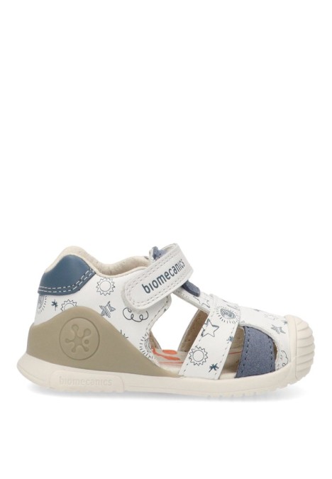 Sandalia niño BIOMECANICS 252116 blanco