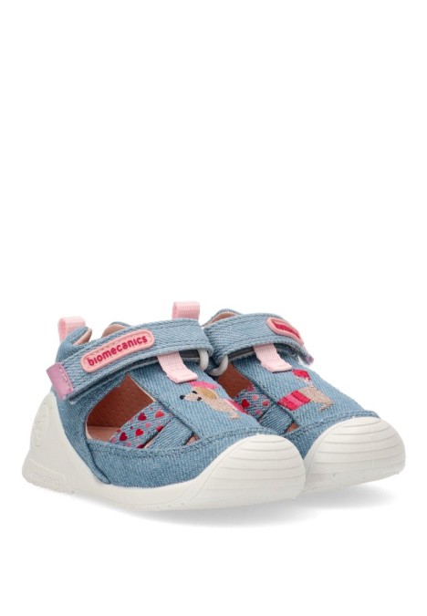 Sandalia niña BIOMECANICS 252184 jeans