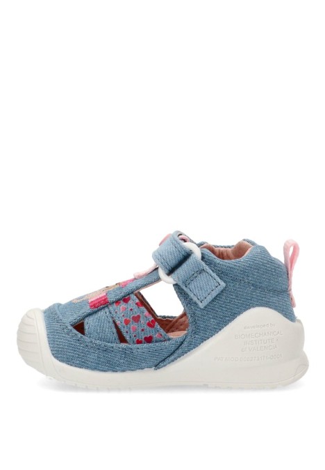 Sandalia niña BIOMECANICS 252184 jeans