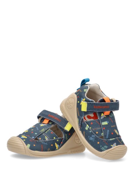 Sandalia niño BIOMECANICS 252179 azul