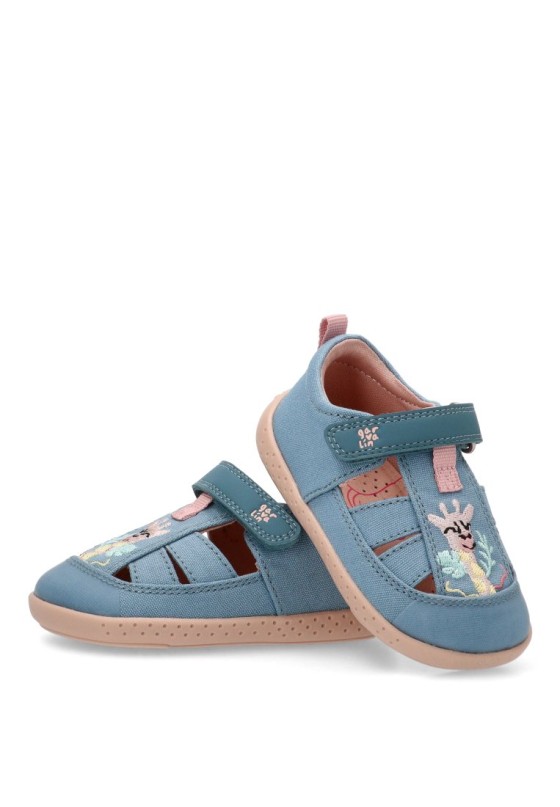 Sandalia barefoot niña GARVALIN 252346 jeans